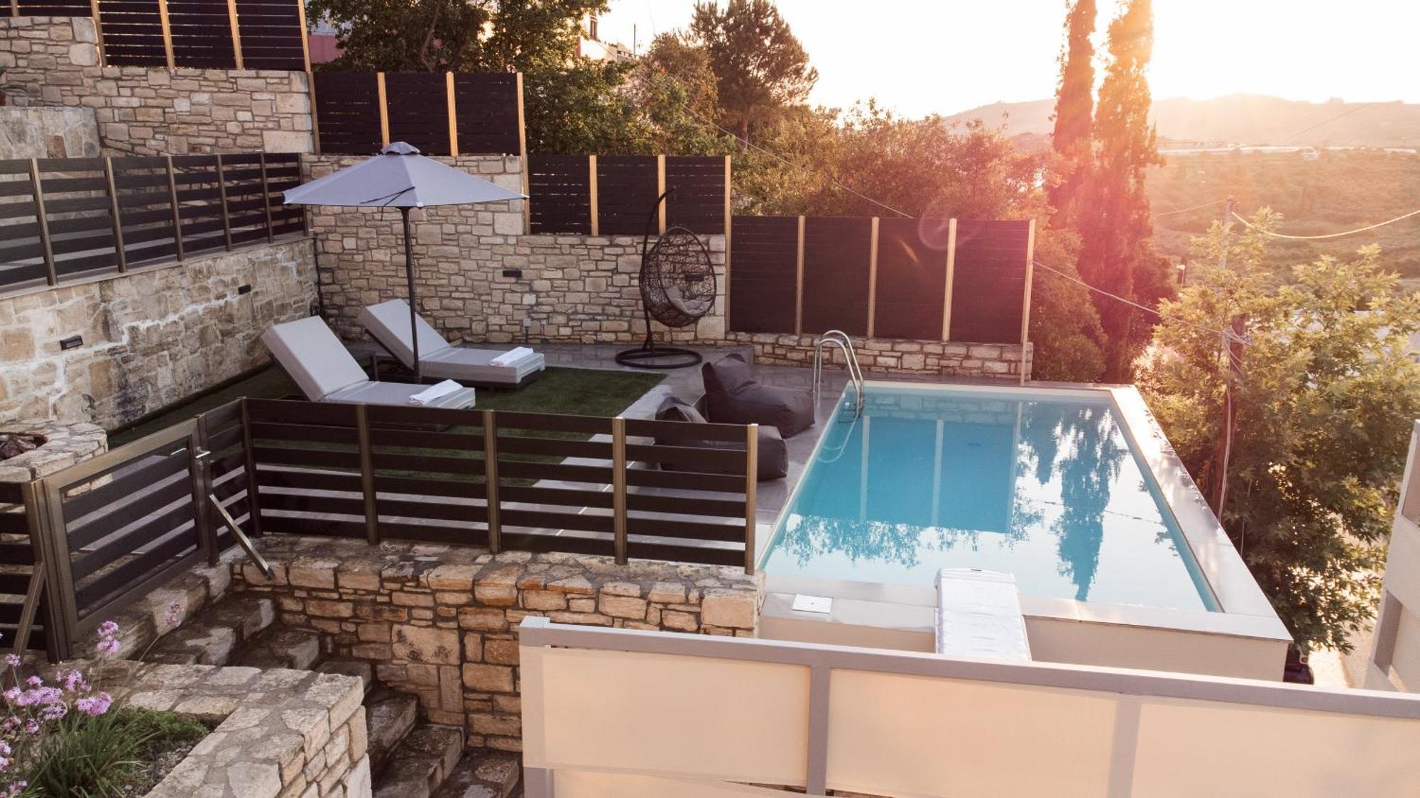 Andromache Villas Rúmeli Kültér fotó