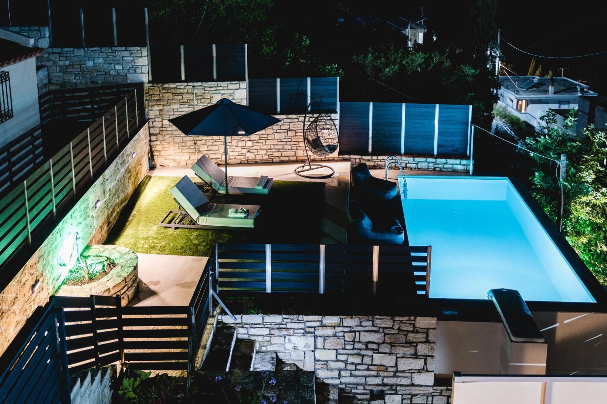 Andromache Villas Rúmeli Kültér fotó