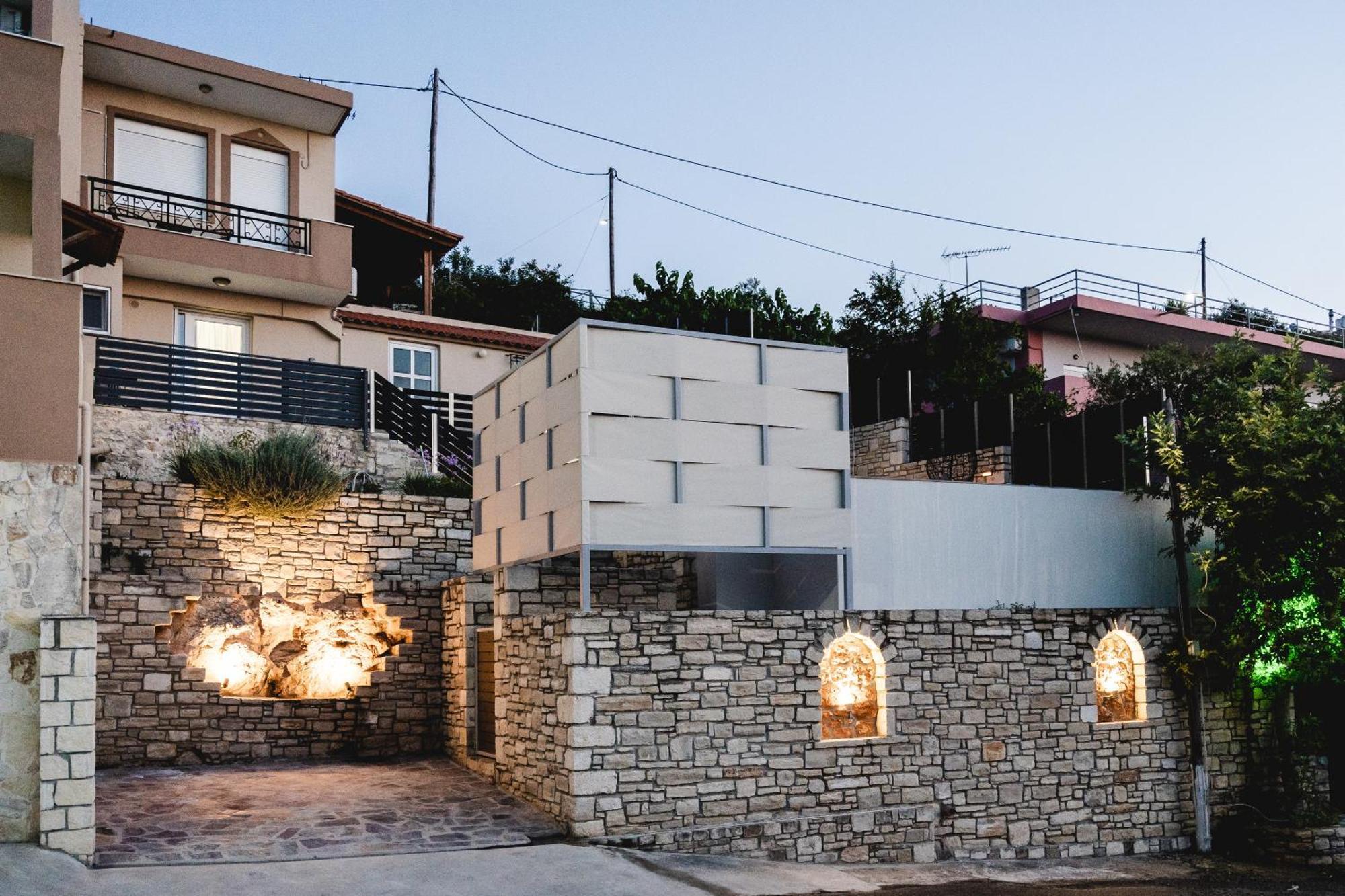 Andromache Villas Rúmeli Kültér fotó