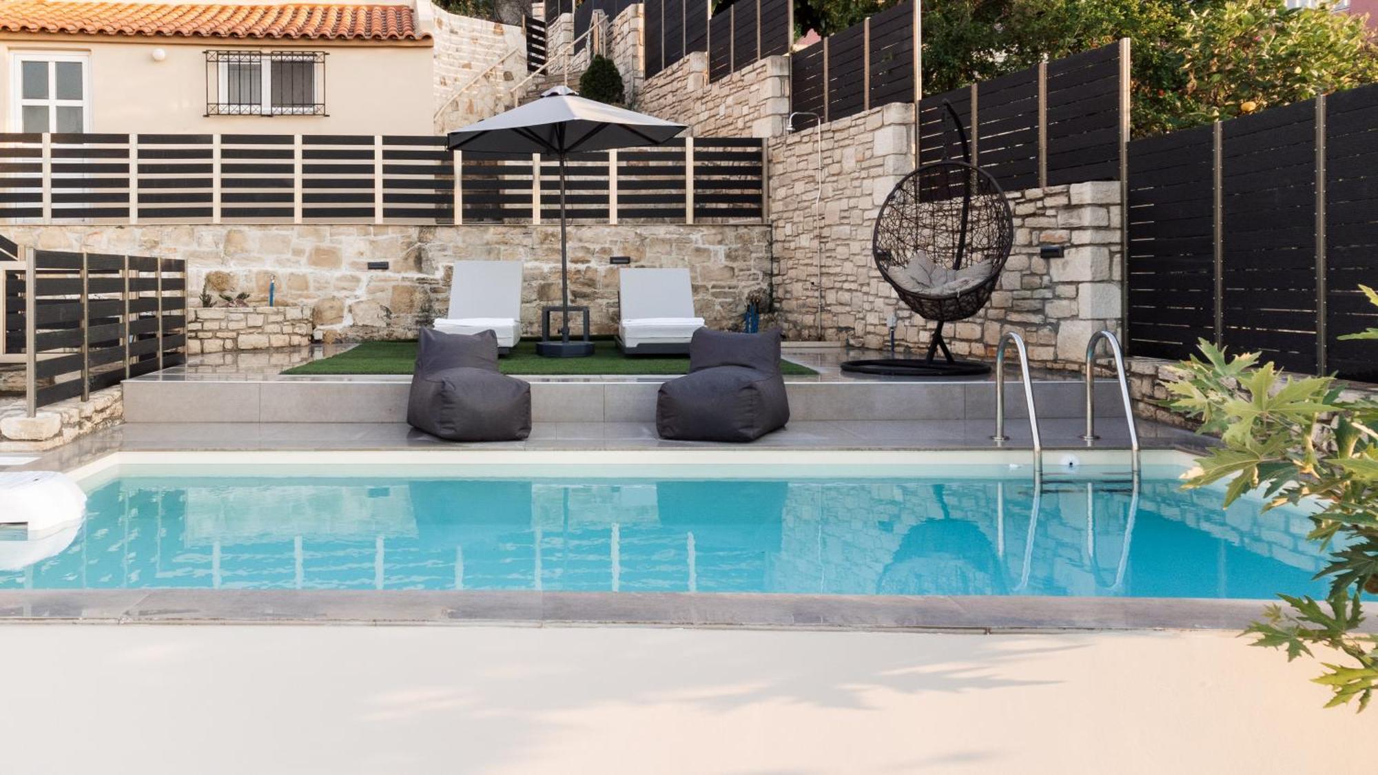 Andromache Villas Rúmeli Kültér fotó